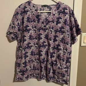 No longer wear scrubs. XL
